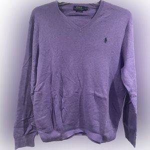 Men’s Large Polo Sweater